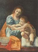 Giovanni Antonio Boltraffio Maria mit dem Kind painting